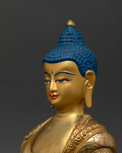 Shakyamuni Buddha Statue | Handcrafted Nepalese Meditation Art