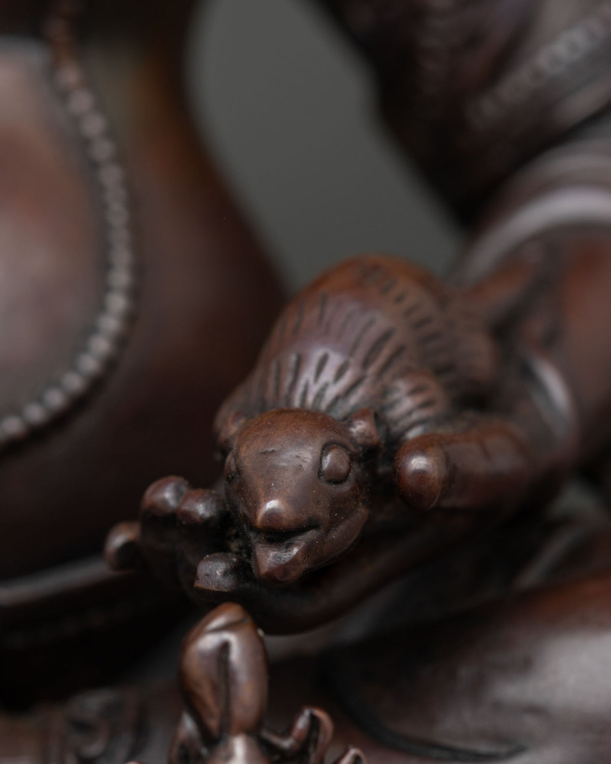 Dzambhala Statue | Nepalese Buddhist Deity for Wealth & Prosperity