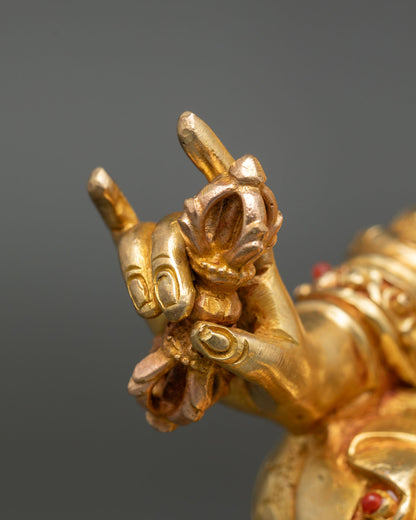 Guru Rinpoche Statue | Handmade Meditation Sculpture
