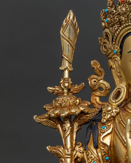 Manjushri Statue | Bodhisattva of Transcendent Wisdom