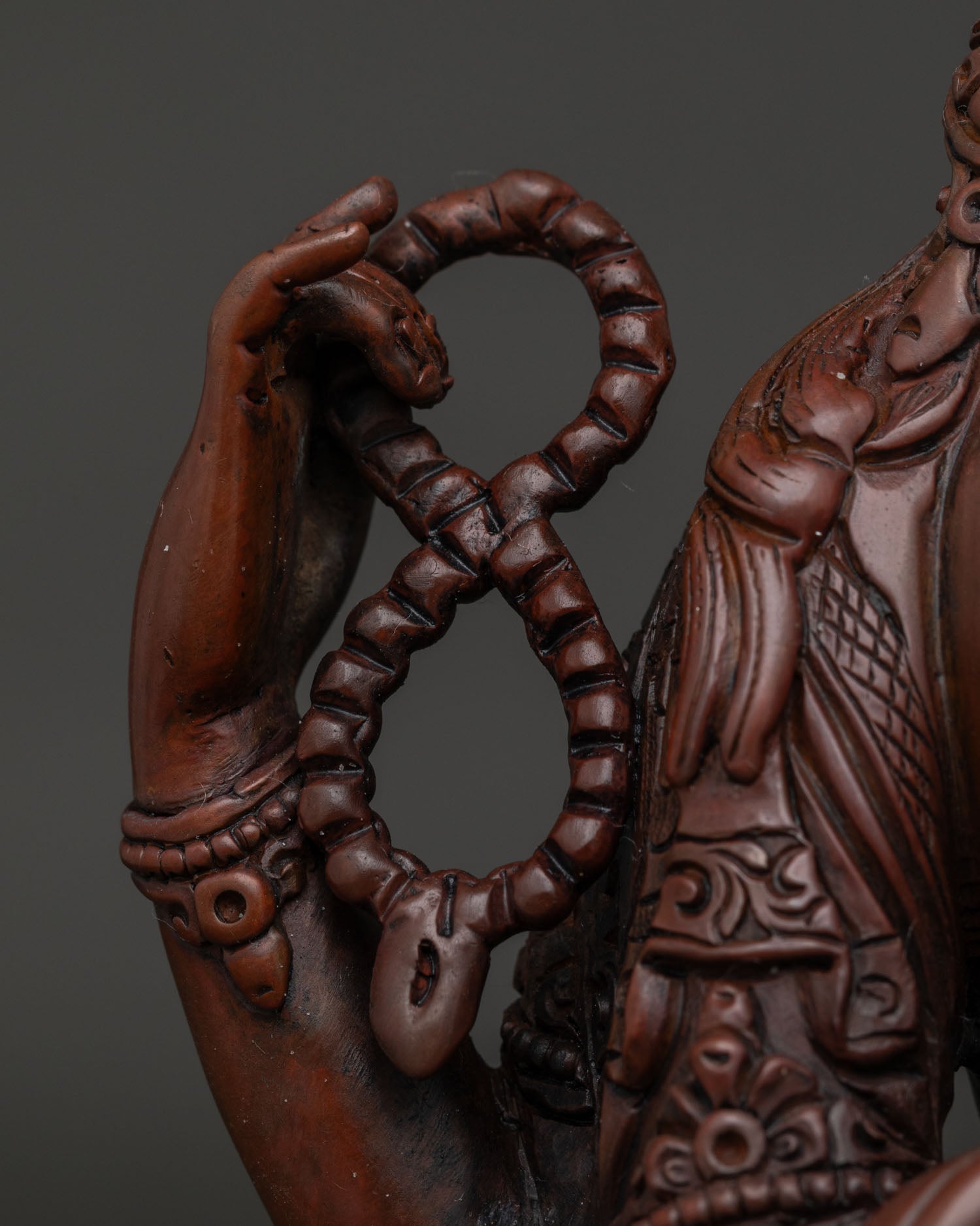 Four-Armed Chenrezig Statue | Traditional Nepalese Buddhist Art