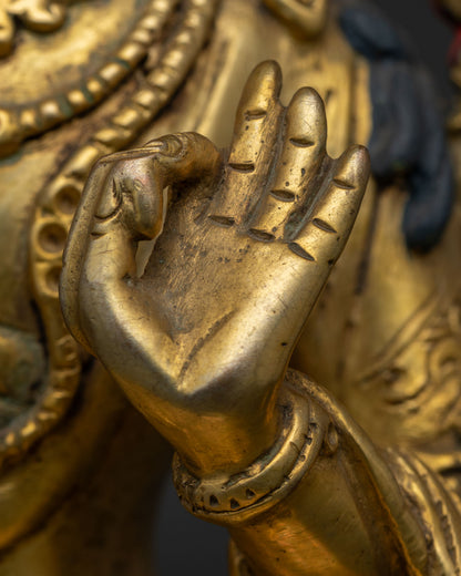 Manjushri Statue | Buddhist Altar & Meditation Decor