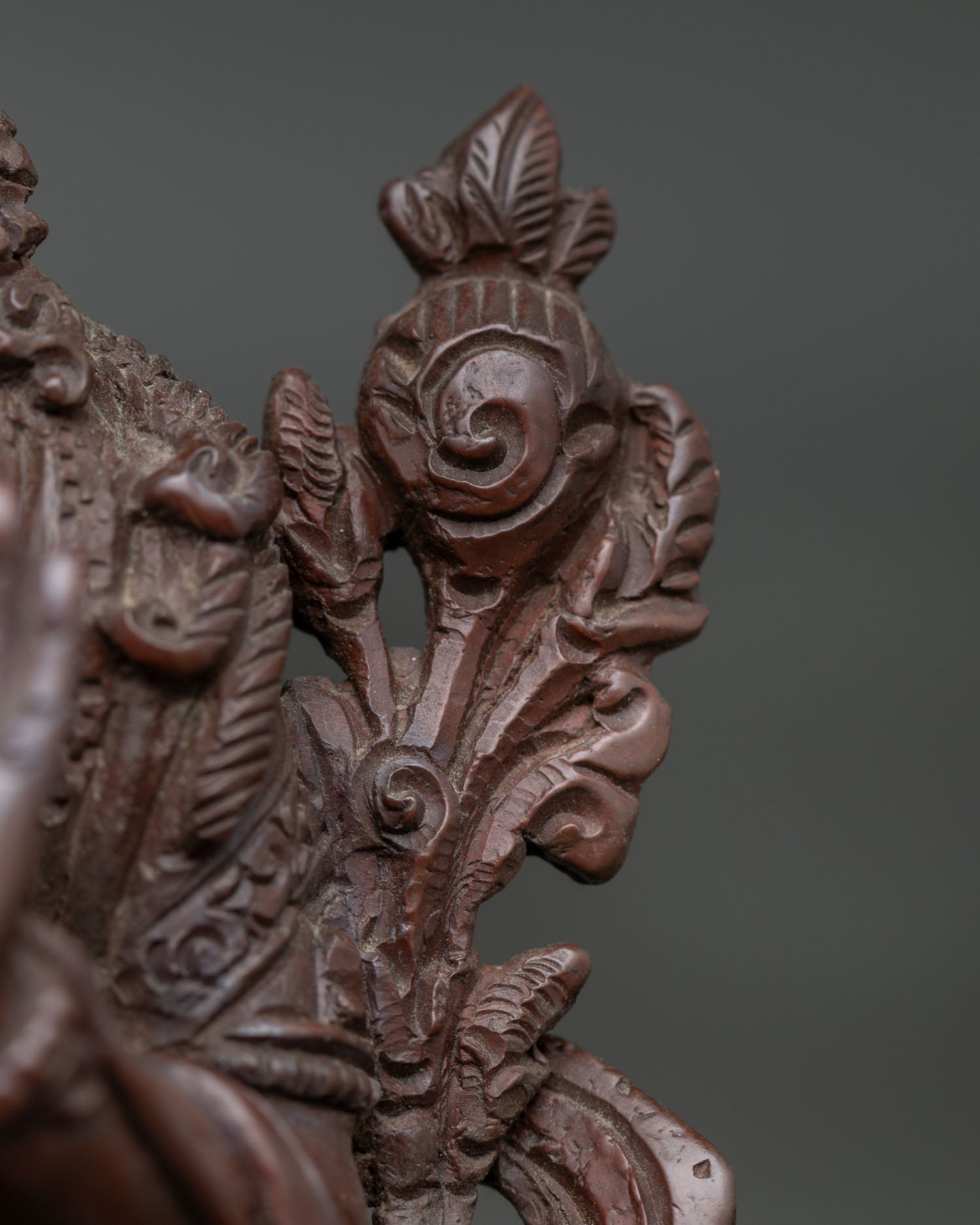 Oxidized Green Tara Statue | Handcrafted Buddhist Artwork