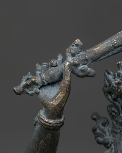 Manjushri Bronze Statue | Symbol of Clarity & Ultimate Wisdom