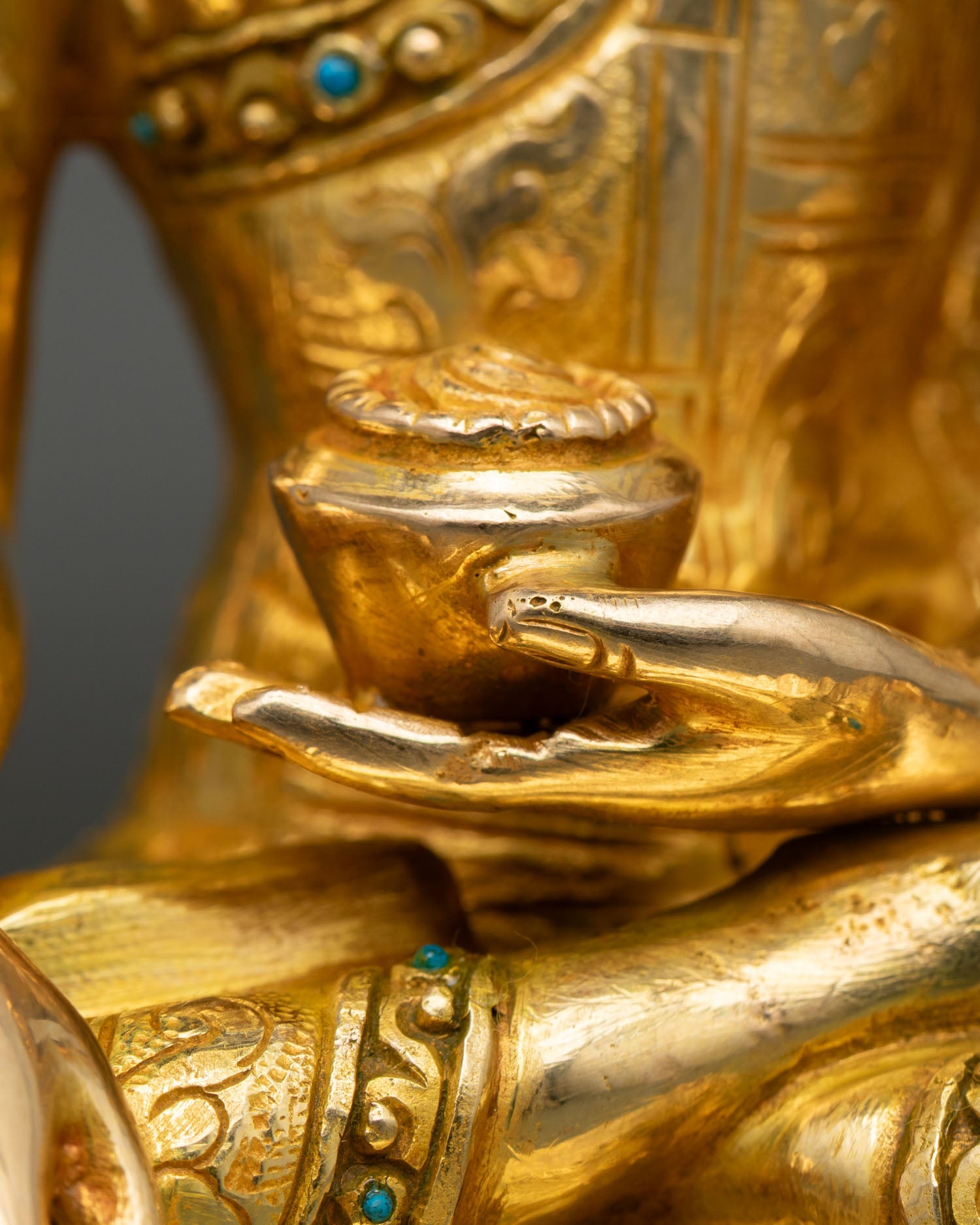 Shakyamuni Buddha Statue - Buddhist Art from Patan, Nepal