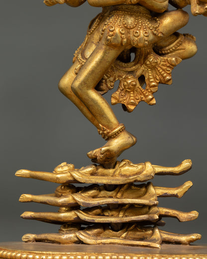 Hevajra Statue | Wrathful Vajrayana Deity Handmade in Nepal