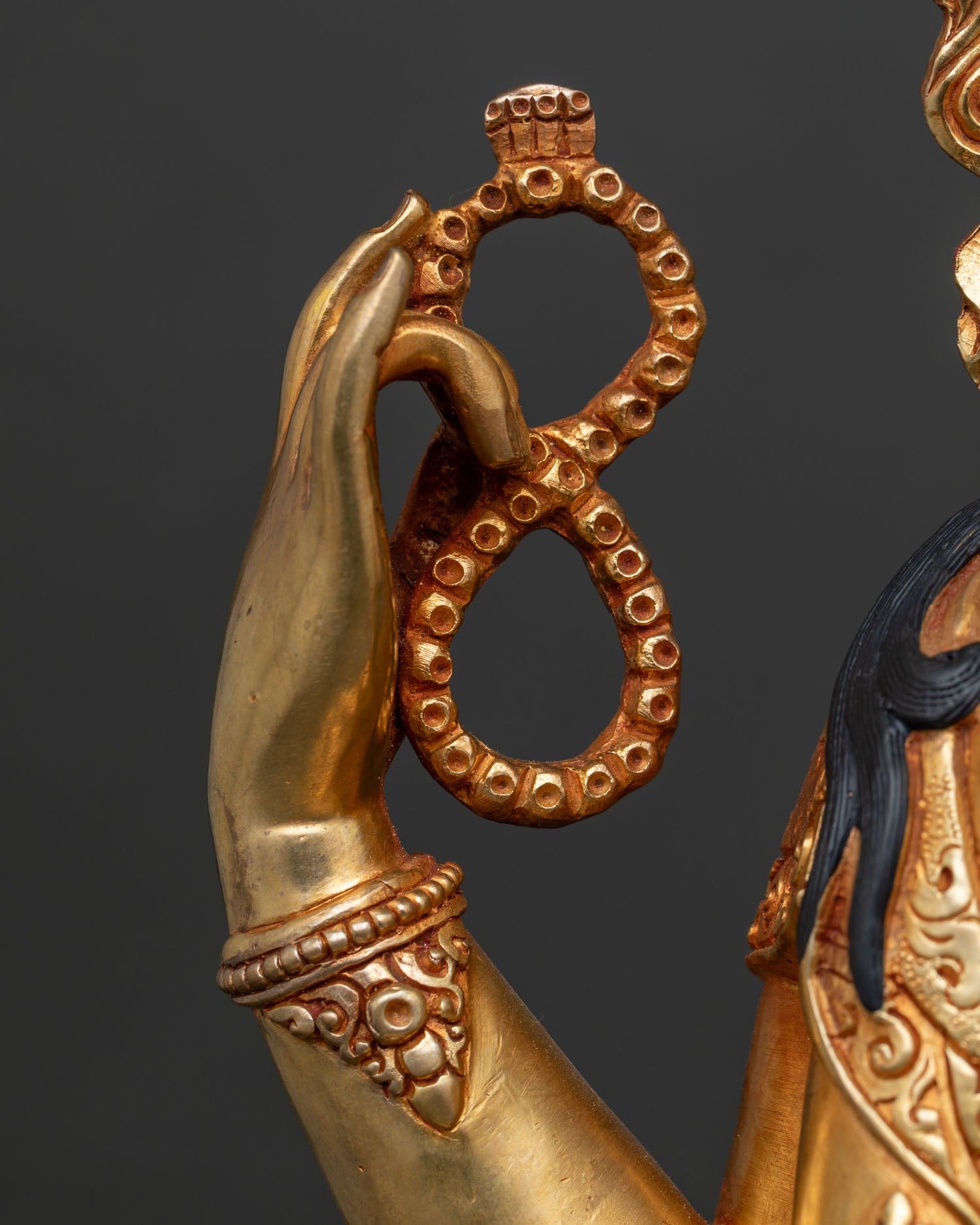 Chenrezig Copper Statue for Sale – Genuine Nepalese Handicraft