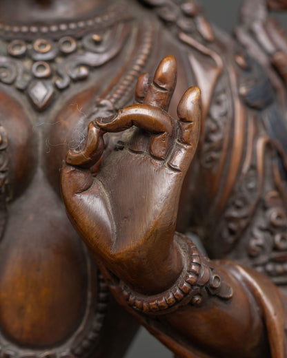 Green Tara Statue