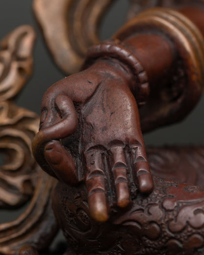 Green Tara Statue | Handcrafted by Newari Artisans from Nepal