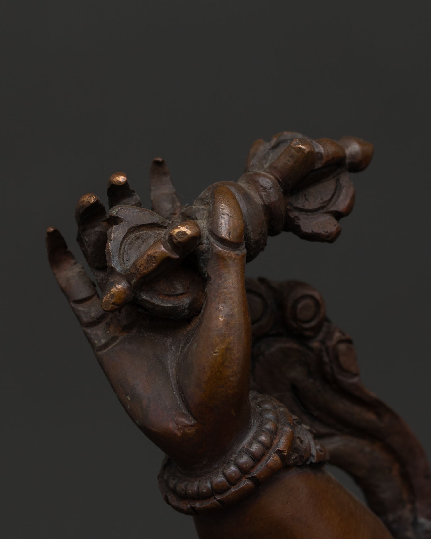 Guru Dragpo Statue | Sacred Buddhist Guardian Artwork