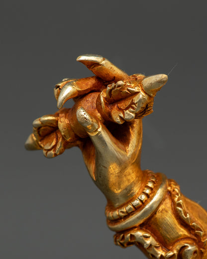 Vajrapani Statue | Wrathful Protector Bodhisattva from Nepal