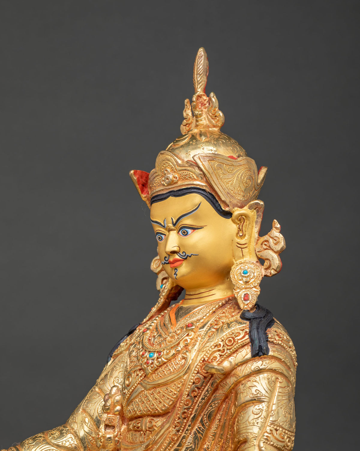 Guru Rinpoche Statue | Lotus-Born Master of Vajrayana Buddhism