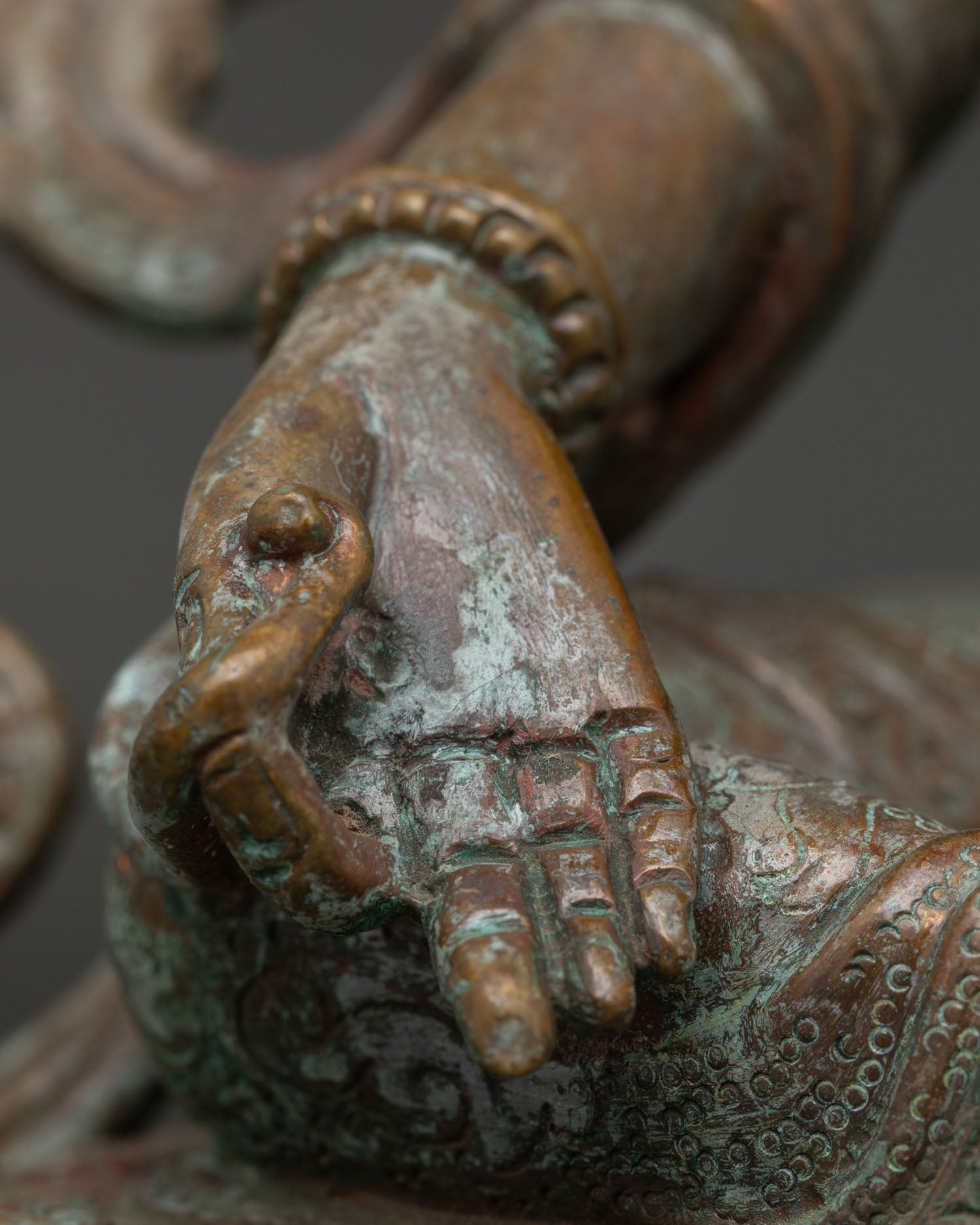 Green Tara Statue | Sacred Buddhist Sculpture for Compassion and Protection