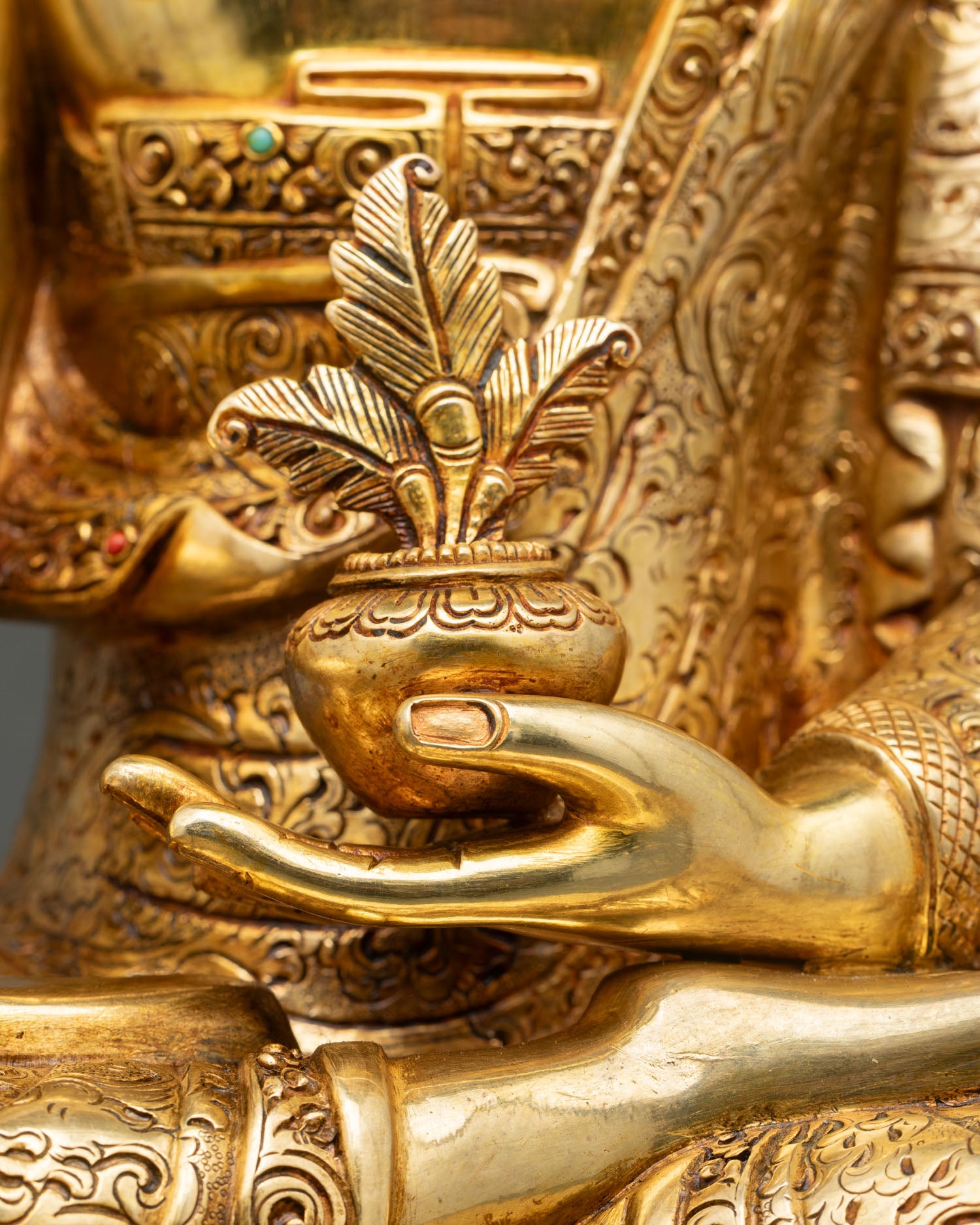 Medicine Buddha Statue | Nepalese Spiritual Healing Art