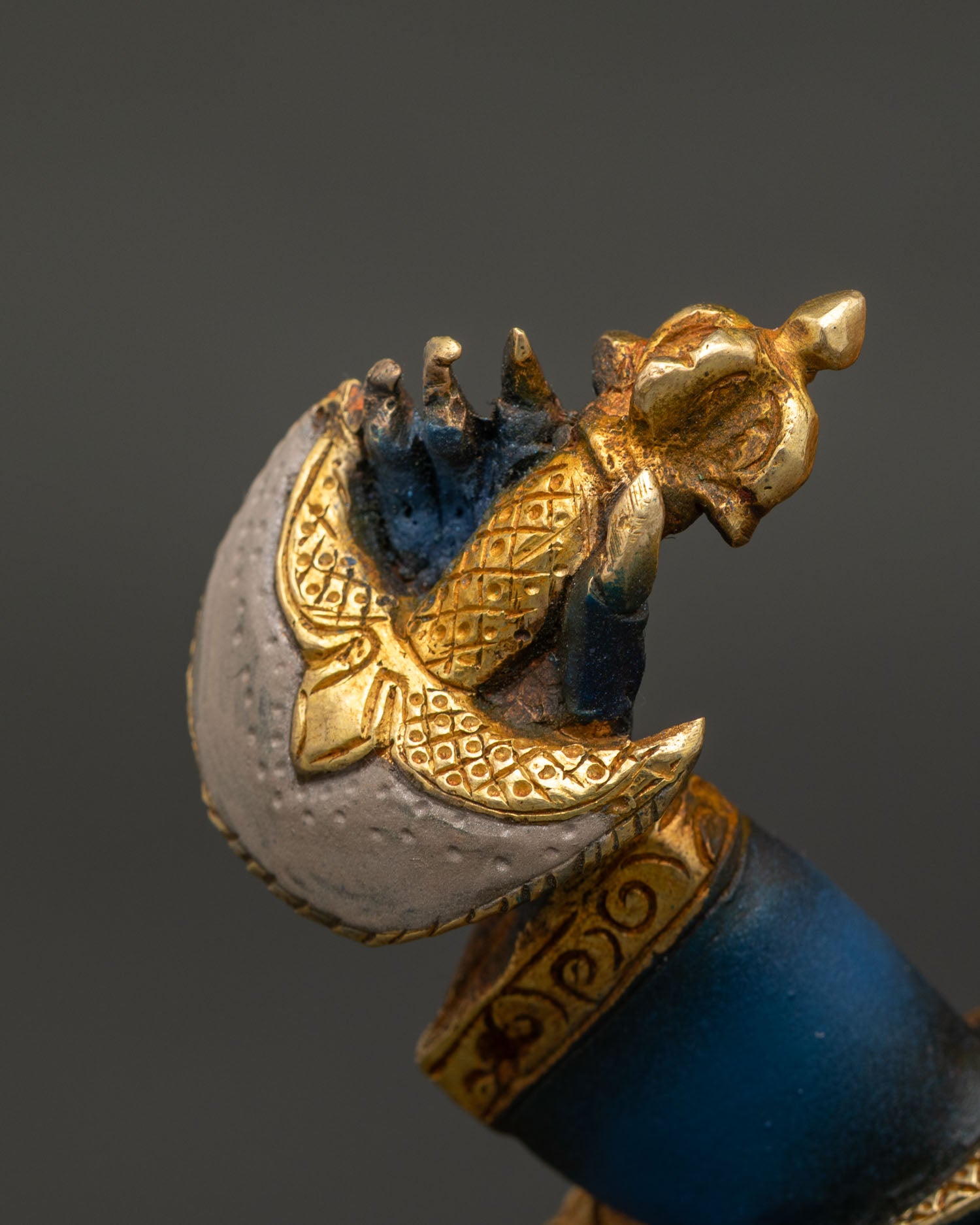 Mahakala Bernagchen Statue | Lost Wax Cast Sacred Artwork