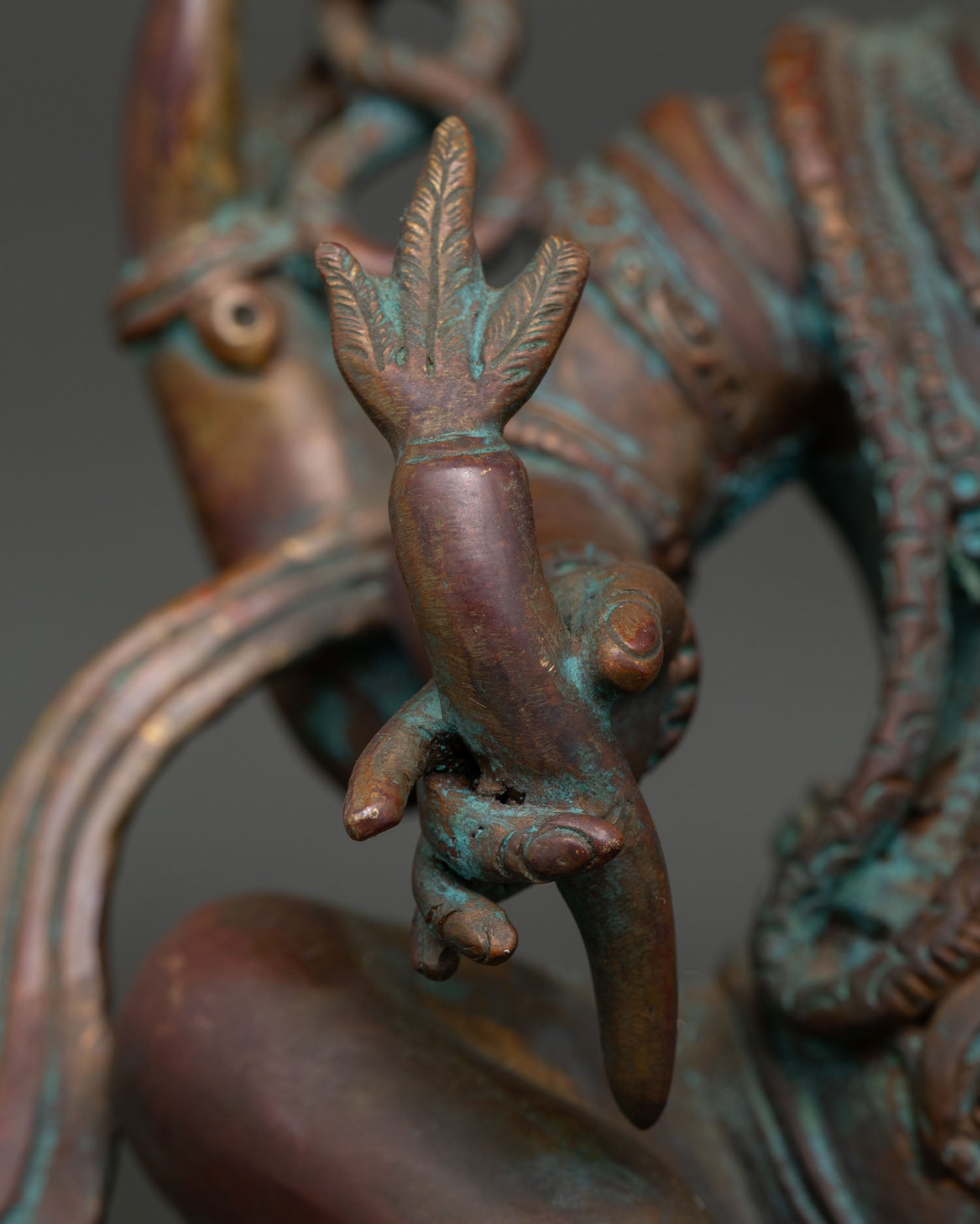 Lord Ganesh Statue | Traditional Newari Art with Antique Finish