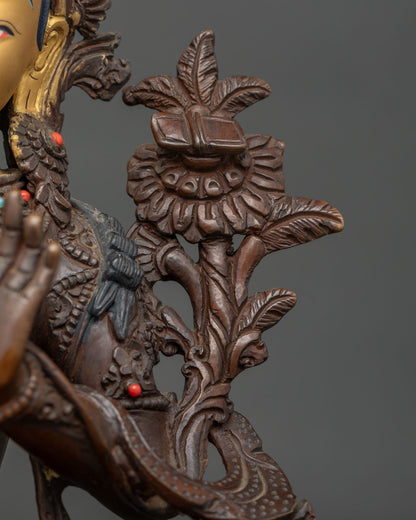 Manjushri Bodhisattva Statue | Authentic Meditation Altar Art