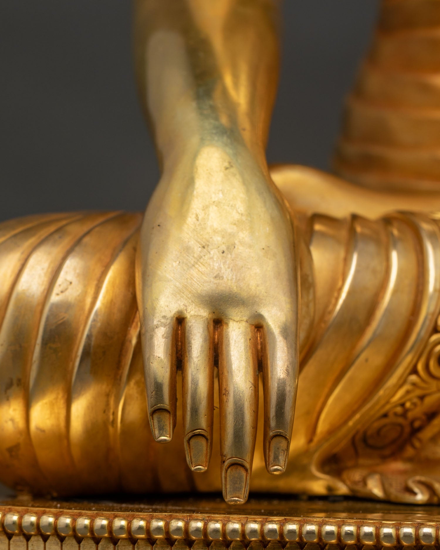 Collector-Grade Mitrugpa Buddha Statue | Fine Nepalese Artwork