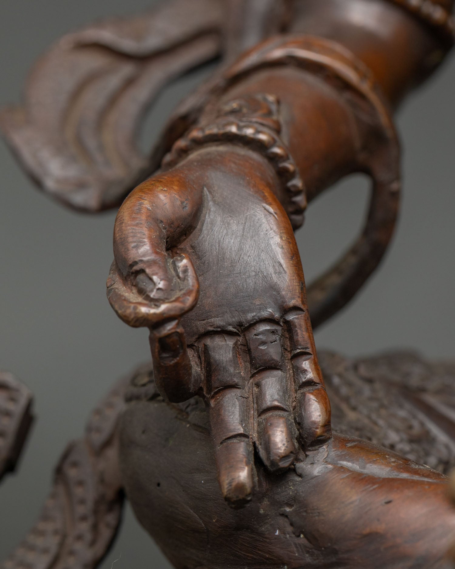 Green Tara Statue | Handmade Nepalese Copper Sculpture