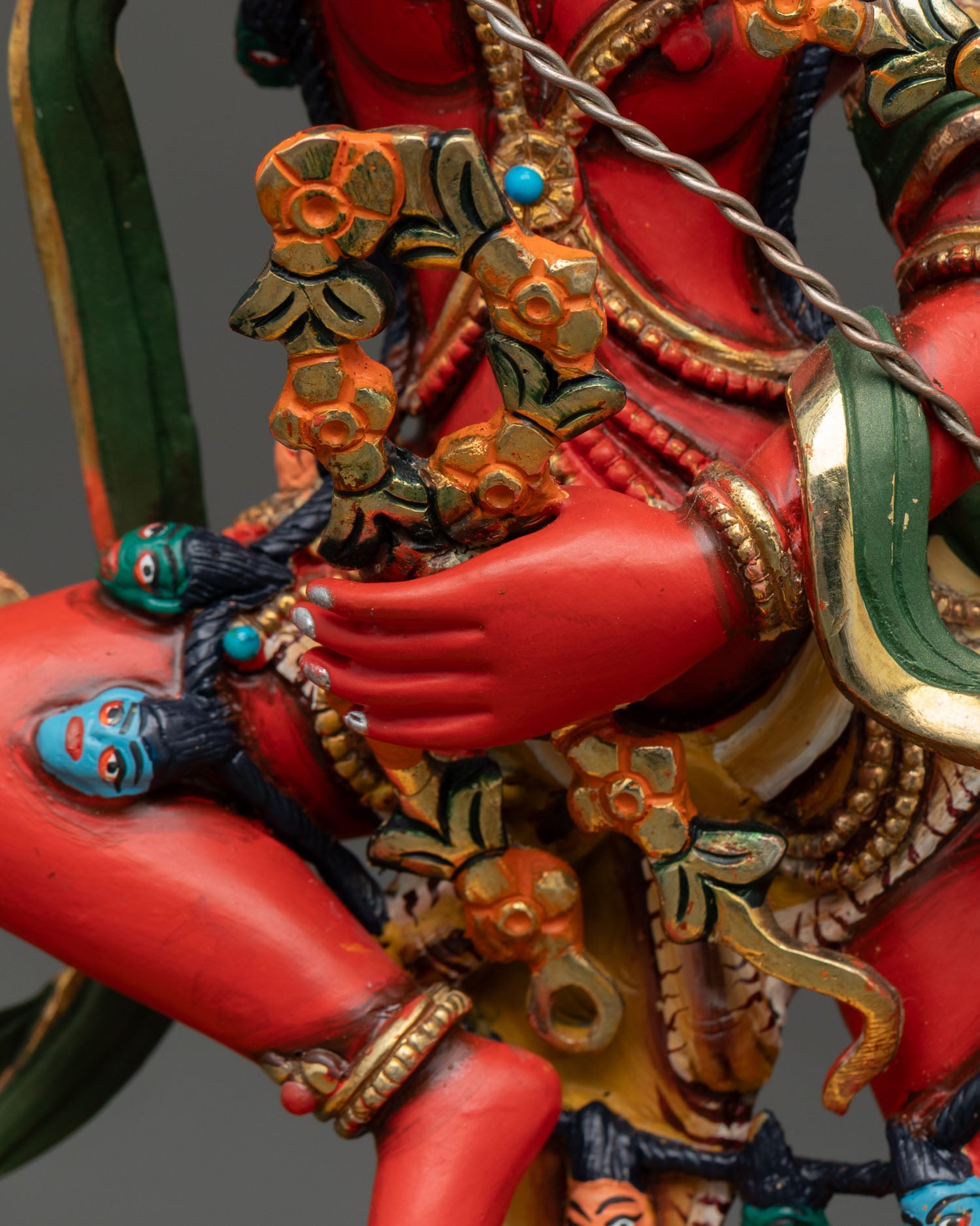 Kurukulla Statue | Vajrayana Dakini Spiritual Art from Nepal