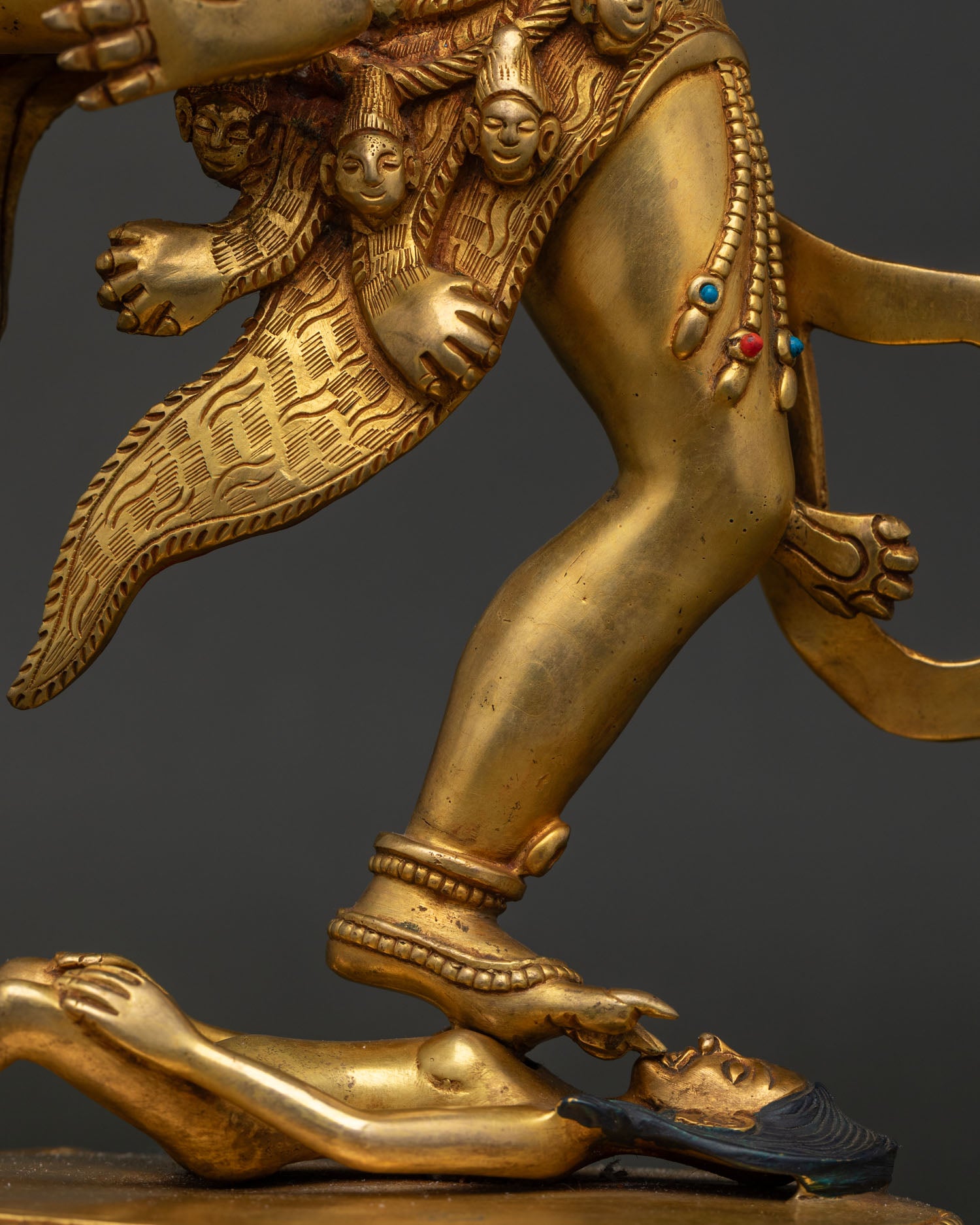 Troma Nagmo Statue | Wrathful Female Protector Deity