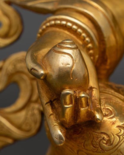 Jambhala Statue - Buddhist Deity of Wealth and Prosperity