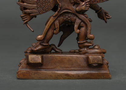 Vajrakilaya Statue | Wrathful Himalayan Buddhist Artwork