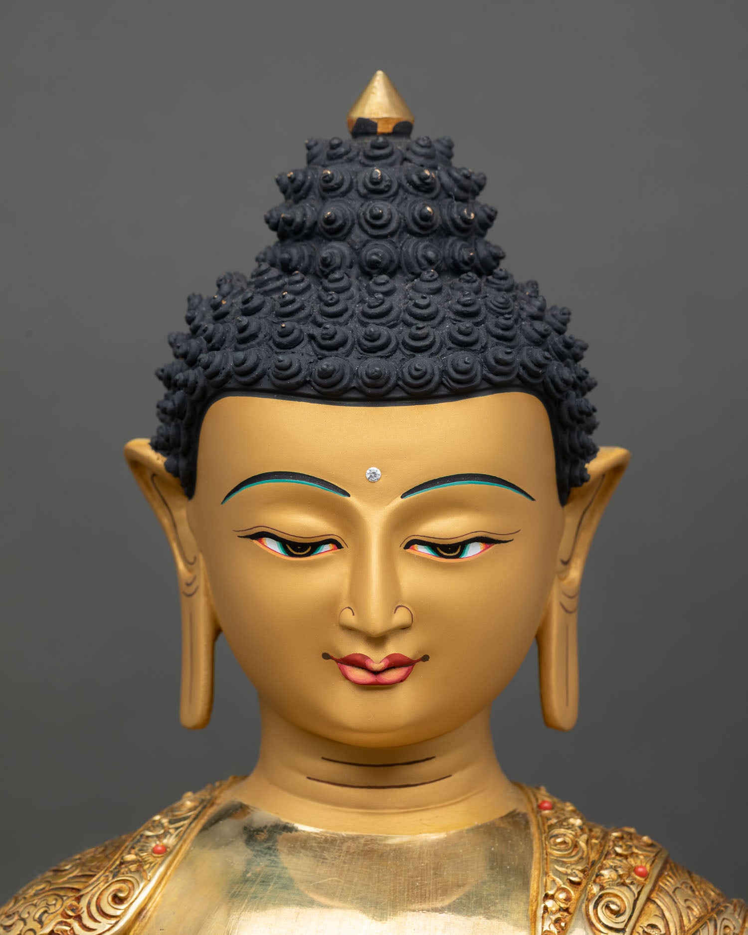 Amitabha Buddha Statue | Himalayan Lost Wax Copper Artwork