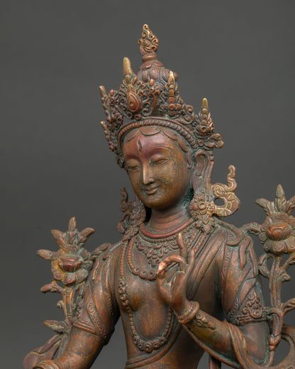 White Tara Statue