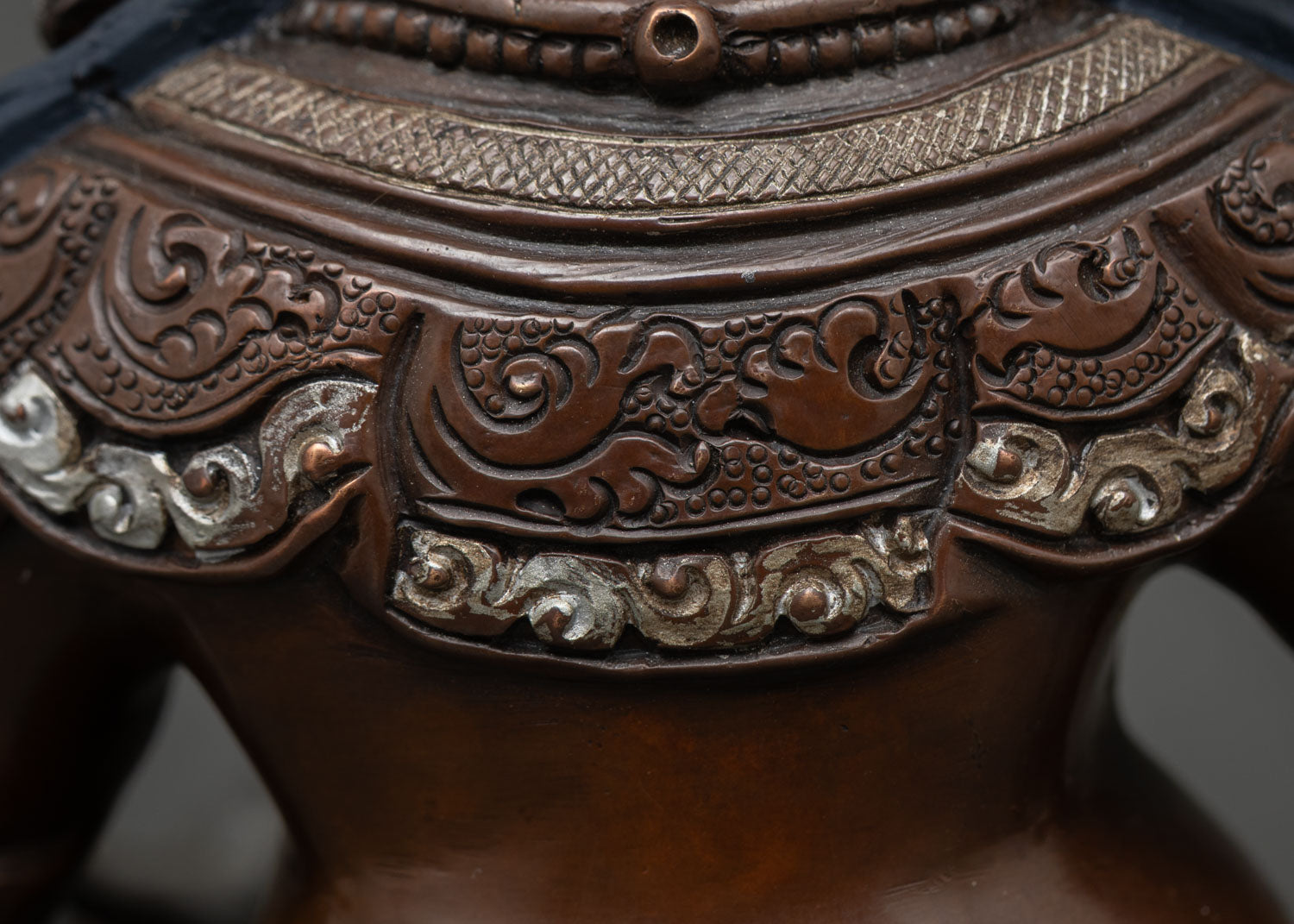 Dzambhala Statue – Handcrafted Wealth Deity Copper Sculpture