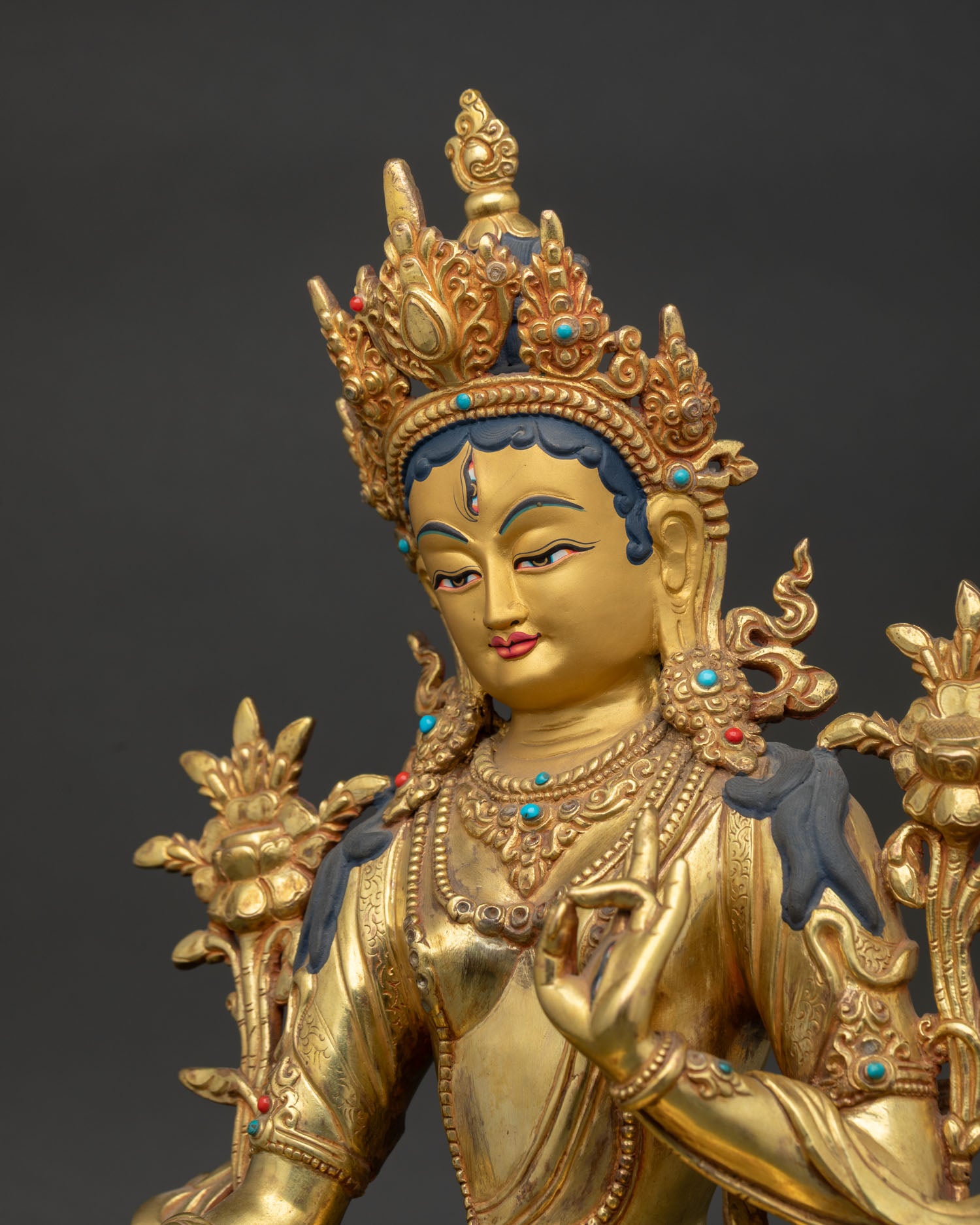 White Tara Statue