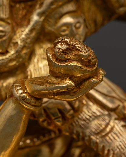 Six Arm Mahakala Statue