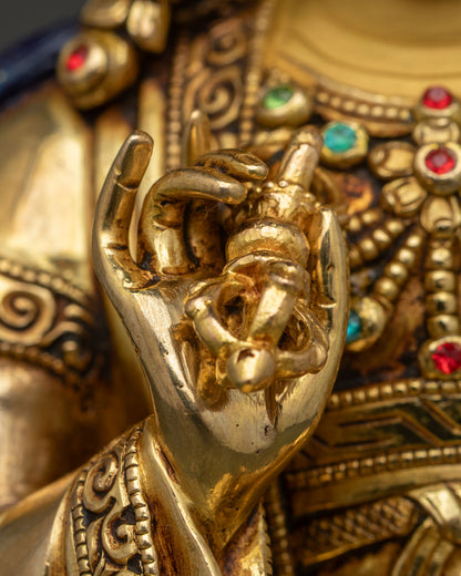 Tsokye Dorje Statue | Fine Buddhist Metal Craft from Nepal