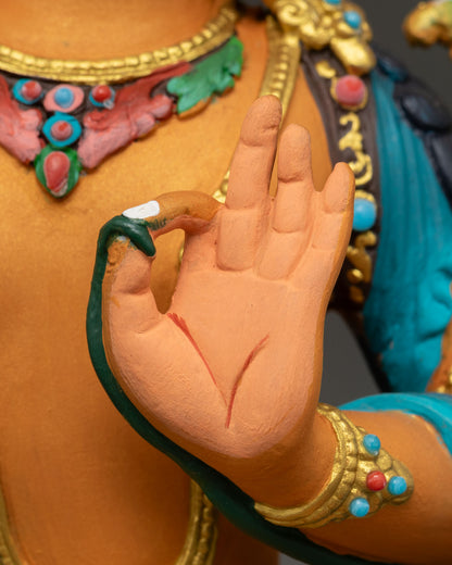 Divine Manjushri Statue | Nepalese Bodhisattva of Wisdom