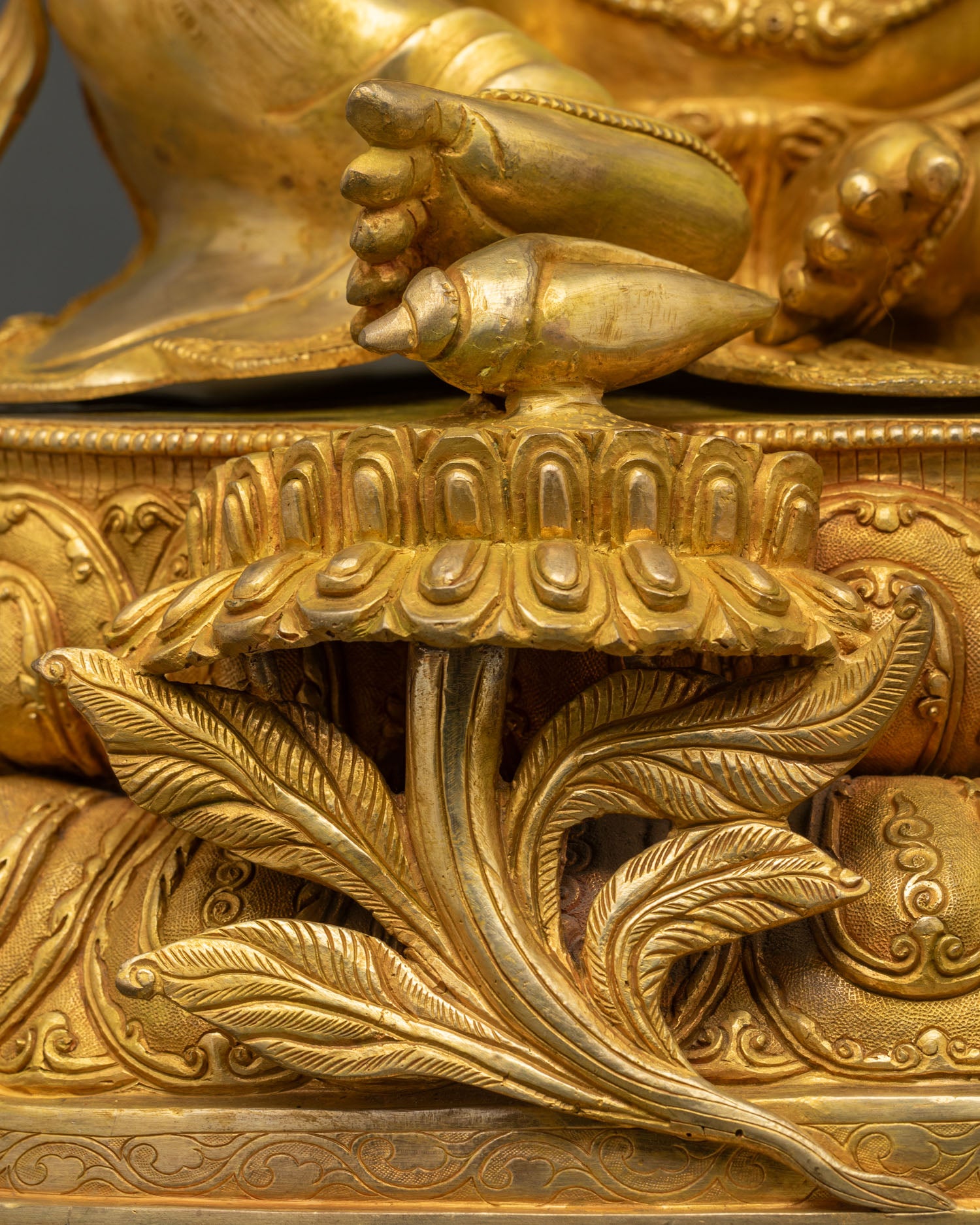 Fine Dzambhala Statue from Nepal | Tibetan Buddhist Wealth Deity
