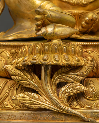 Fine Dzambhala Statue from Nepal | Tibetan Buddhist Wealth Deity