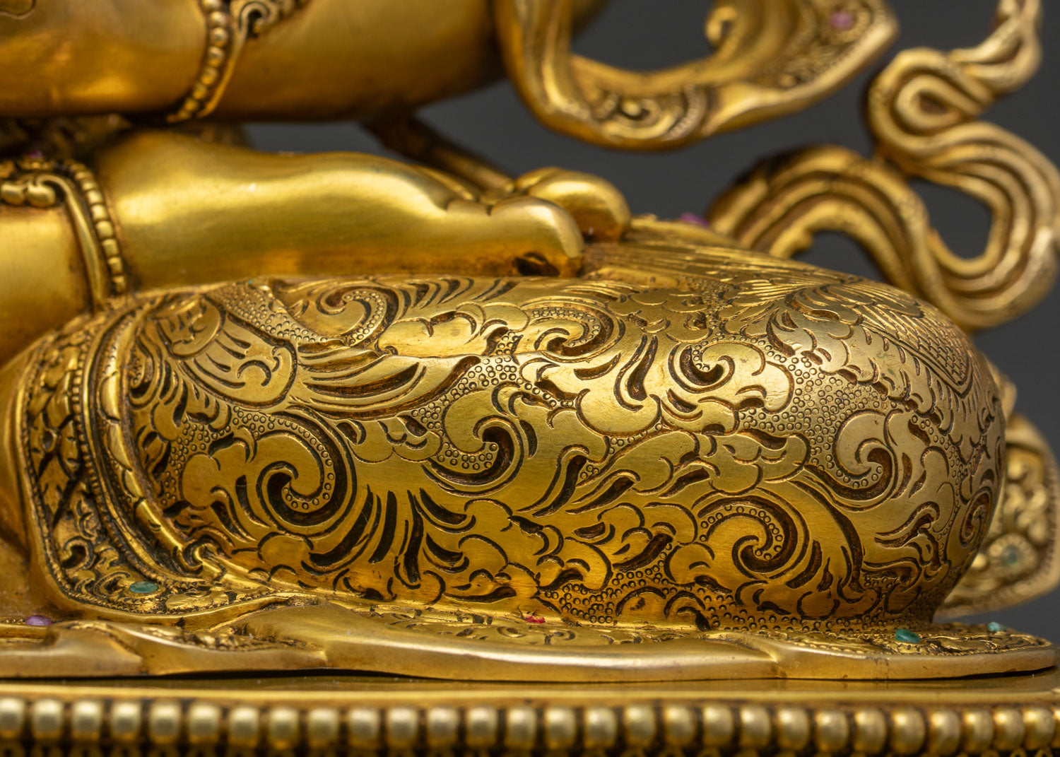 Premium Ksitigarbha Statue | Buddhist Sculpture from Nepal