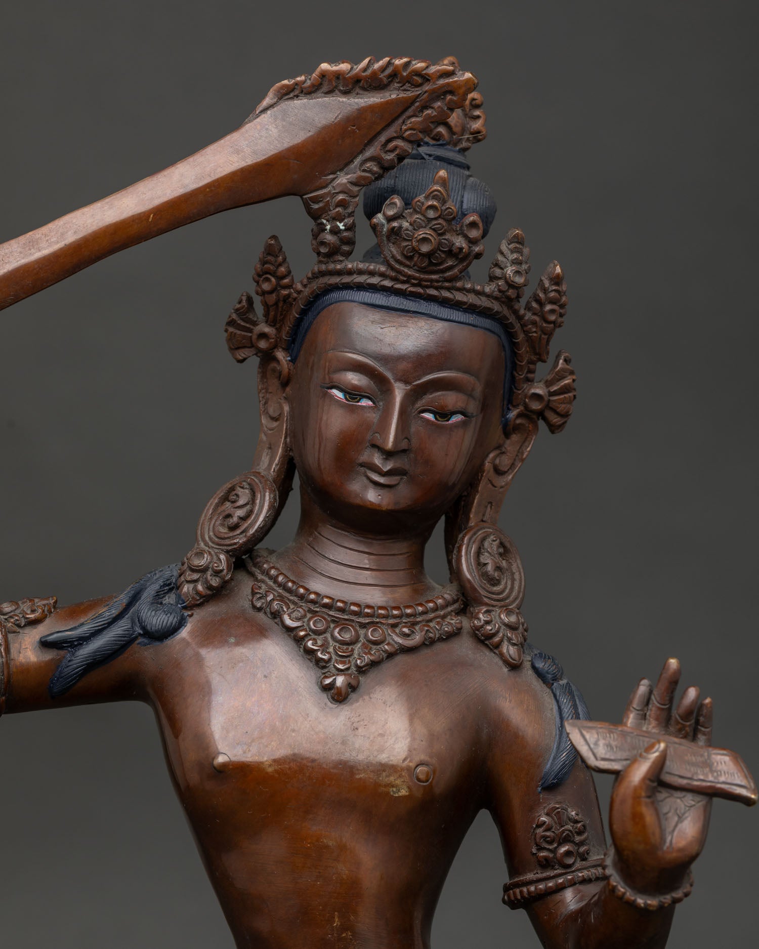 Manjushri With Consort Statue