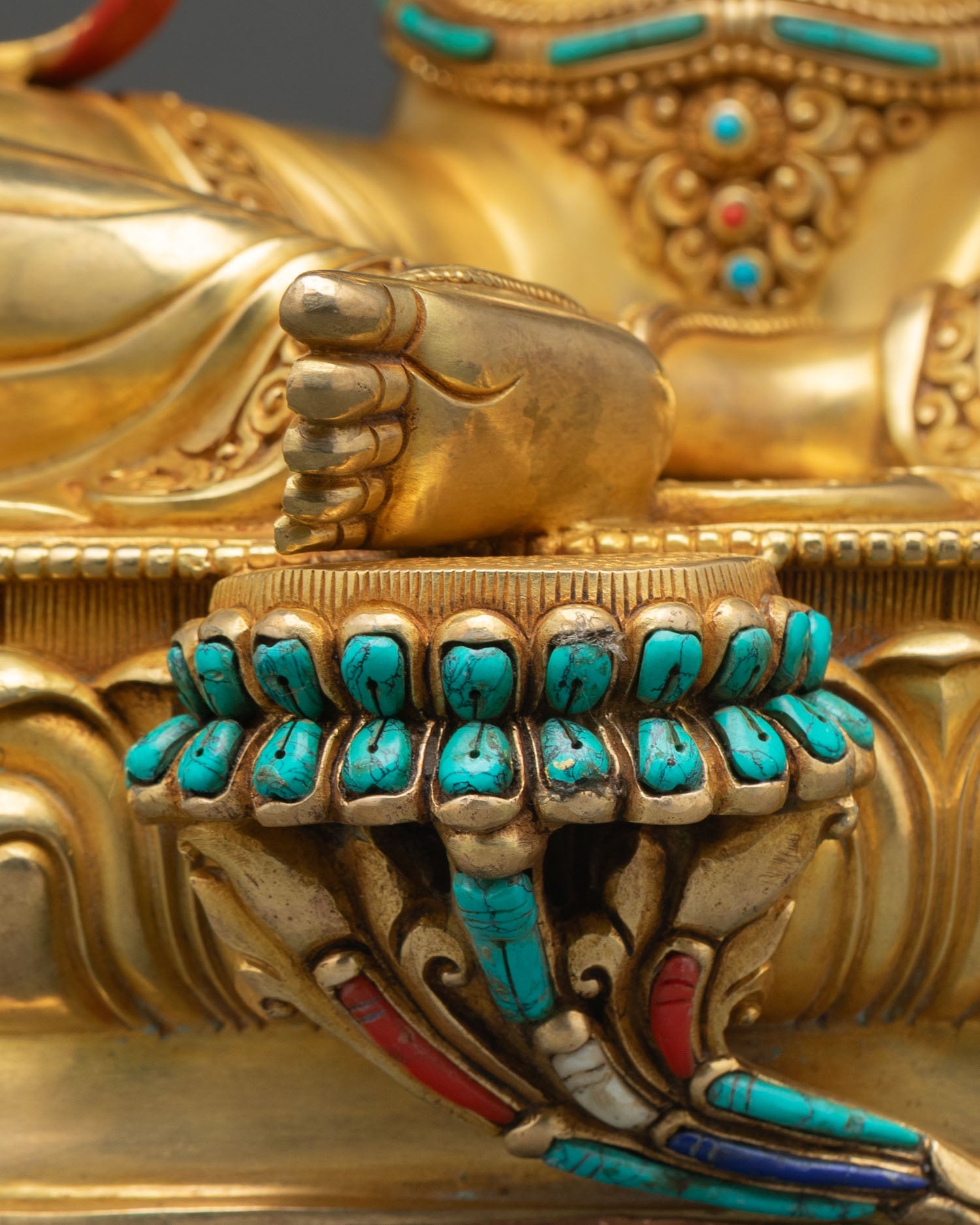 Green Tara Statue | Traditional Newari Craftsmanship