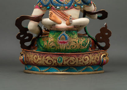 Vajrasattva and Consort | Sacred Vajrayana Union Sculpture