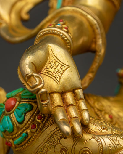 High-Quality Green Tara Sculpture | The Swift Healer & Protector