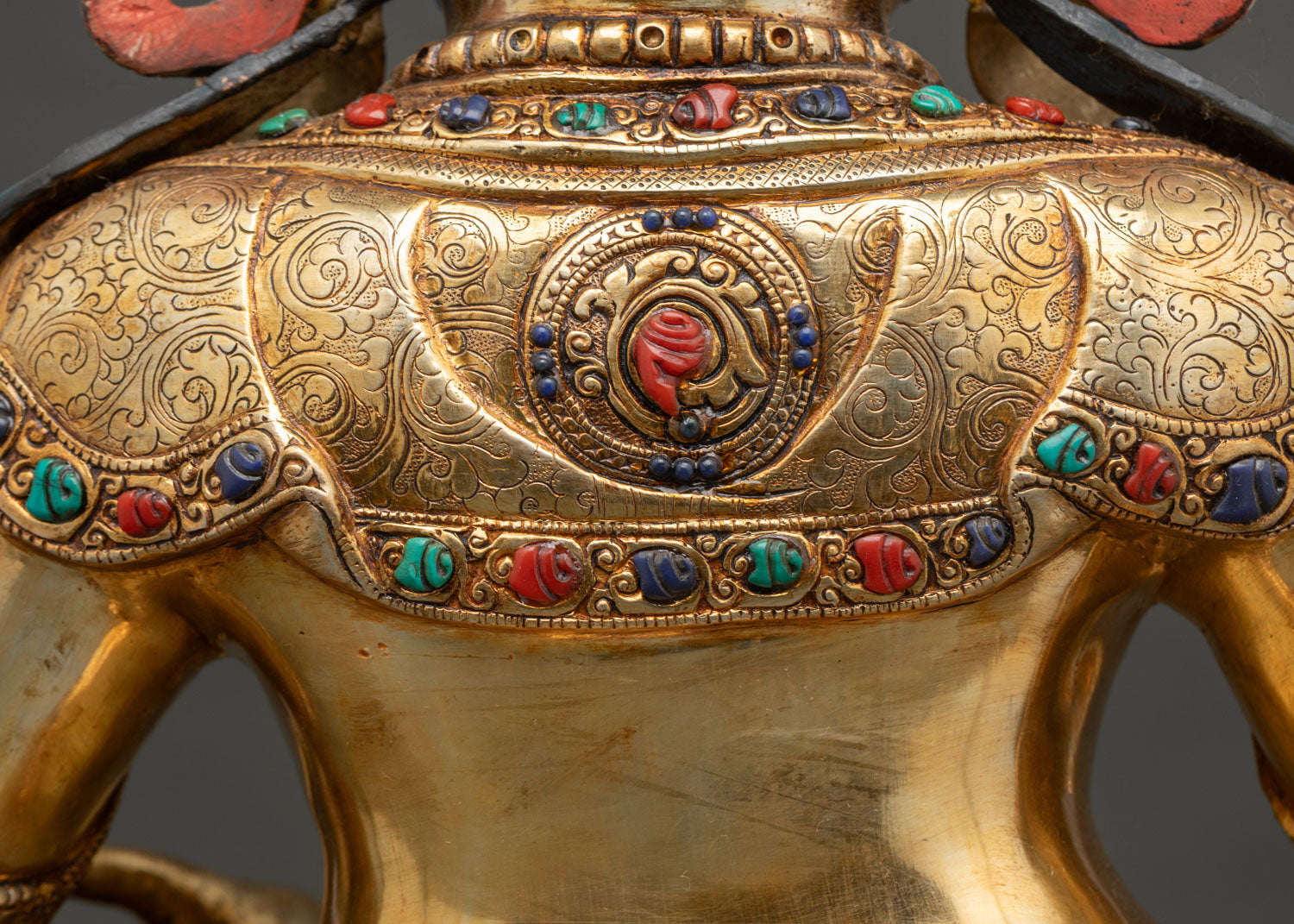 Jambhala Copper Statue | High-Quality Tibetan Buddhist Sculpture