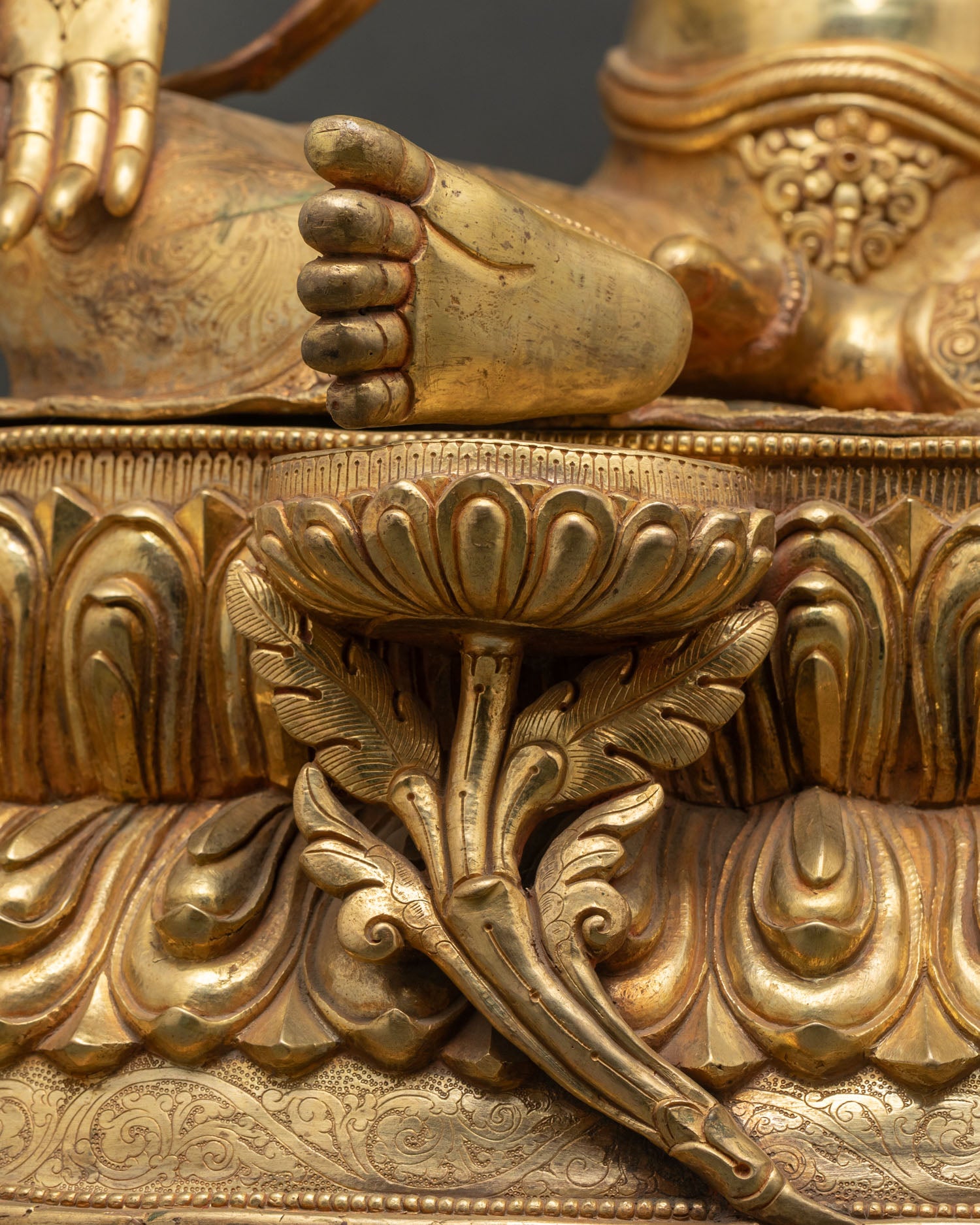 26 Inch Large Green Tara Statue | Monumental Buddhist Sculpture
