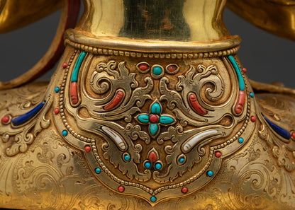 Four-Arm Chenrezig Statue | Large-Size Buddhist Idol from Nepal