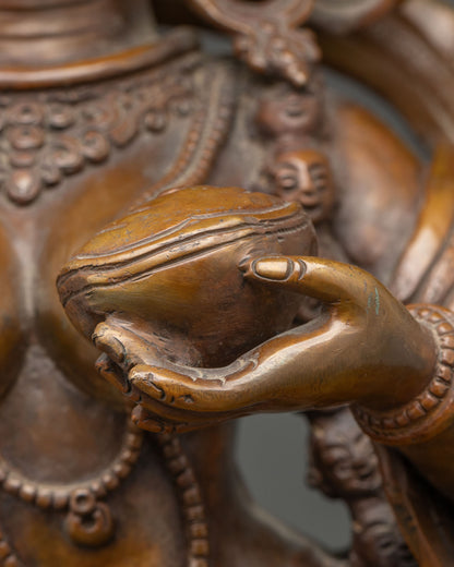 Dorje Phagmo (Vajravarahi) Statue | Handmade Buddhist Sculpture