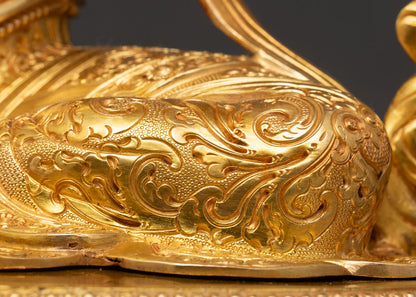 Green Tara Statue | Nepalese Spiritual Artwork