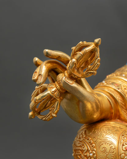 Guru Rinpoche Statue – Handmade Buddhist Decor from Nepal