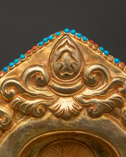 Amitabha Buddha Ghau Box | Buddhist Portable Shrine from Nepal