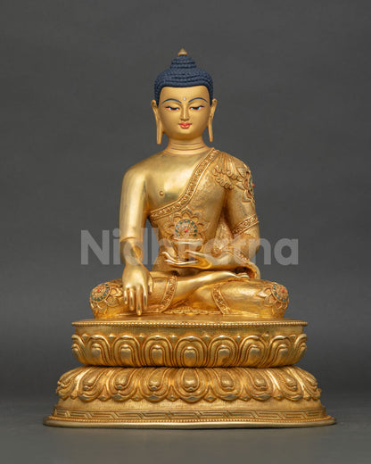 Buddha Shakyamuni Statue | Hand-Carved Buddhist Artwork