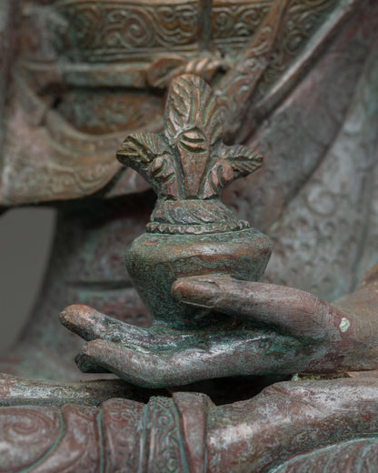 Medicine Buddha Statue | Handcrafted Buddhist Healing Sculpture